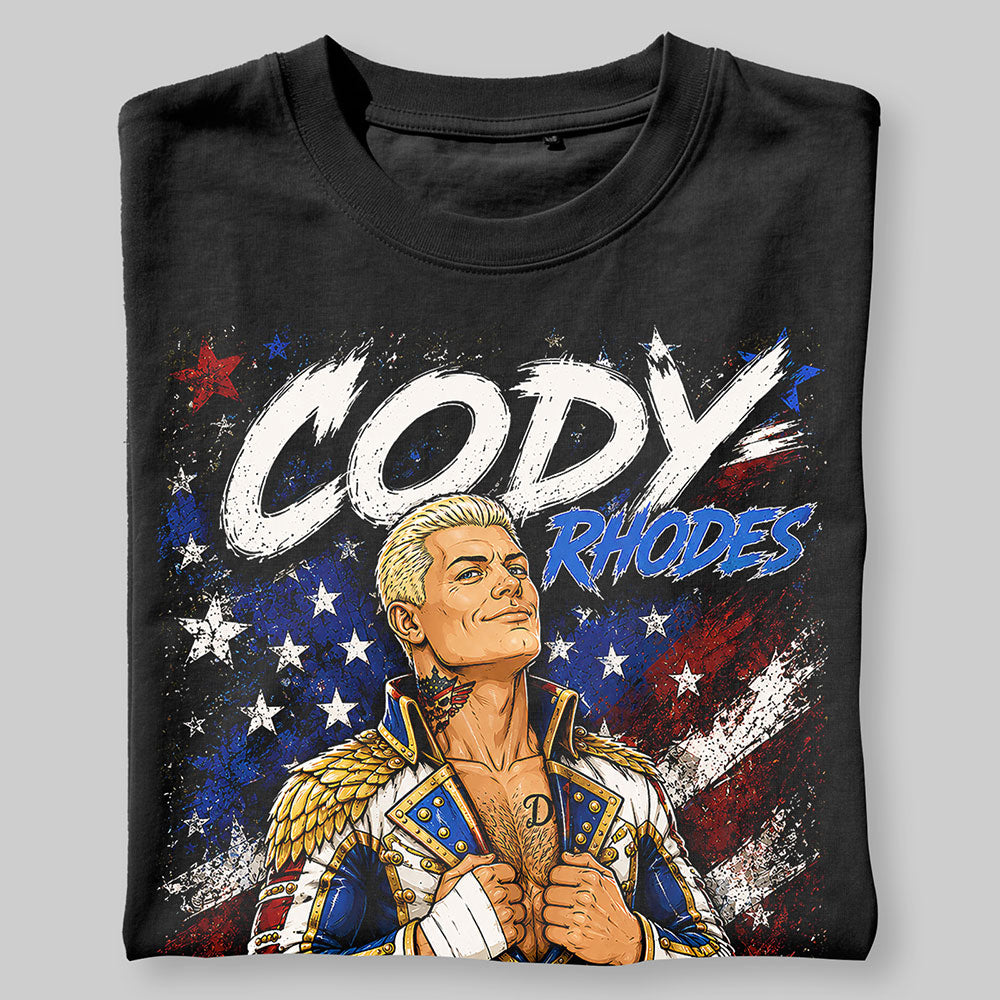 Cody Rhodes The American Nightmare WWE Wrestling Black Unisex T-Shirt