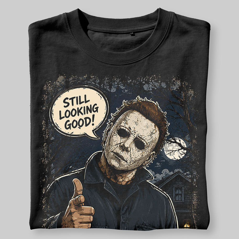Michael Myers Halloween Horror Graphic Black Unisex T-Shirt