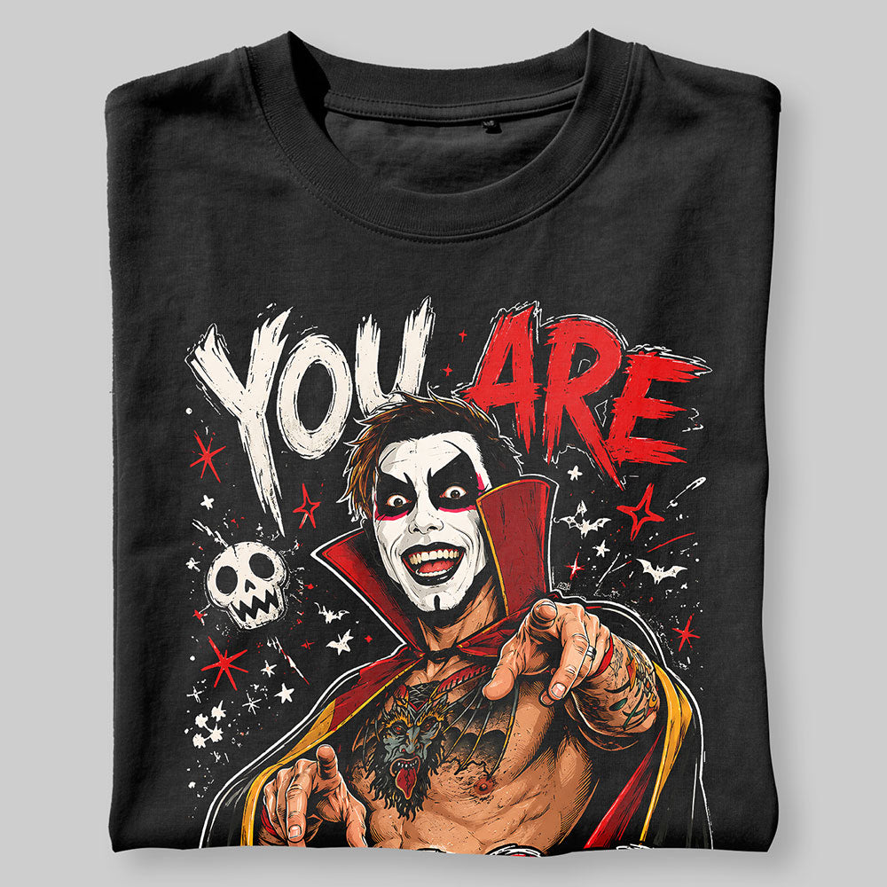 Danhausen Very Nice Very Evil WWE Wrestling Black Unisex T-Shirt