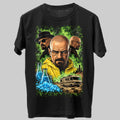 Walter White Heisenberg Breaking Bad Graphic Black Unisex T-Shirt
