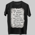 Eminem 8 Mile Hip Hop Rap Music Graphic Black Unisex T-Shirt