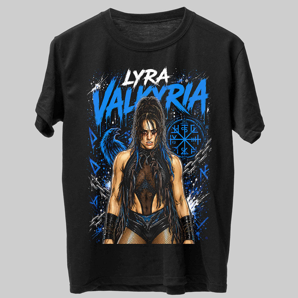 Lyra Valkyria WWE Wrestling Black Unisex T-Shirt