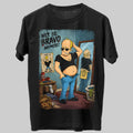 Jonny Bravo Not So Bravo Funny Graphic Black Unisex T-Shirt