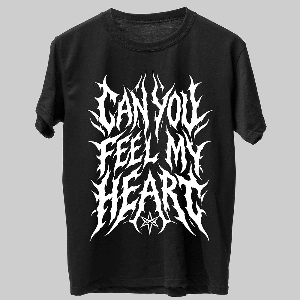 Bring Me The Horizon Can You Feel My Heart Heavy Metal Band Music Graphic Black Unisex T-Shirt