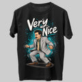 Borat Very Nice Funny Graphic Black Unisex T-Shirt