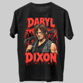 Daryl Dixon The Walking Dead Graphic Black Unisex T-Shirt
