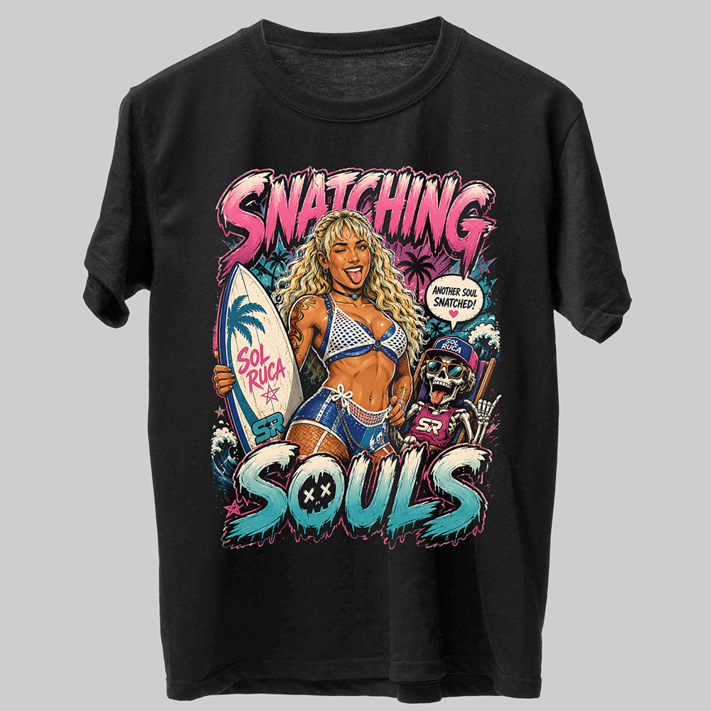 Sol Ruca Sol Snatcher WWE Wrestling Black Unisex T-Shirt