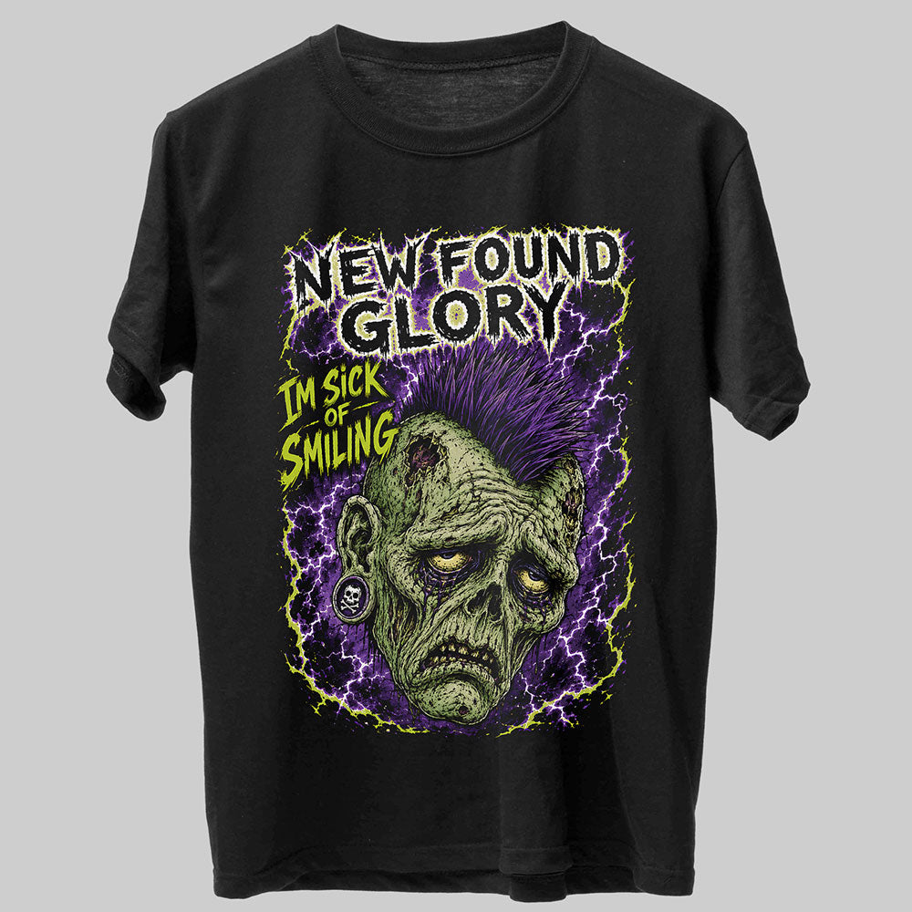 New Found Glory Punk Metal Band Music Graphic Black Unisex T-Shirt