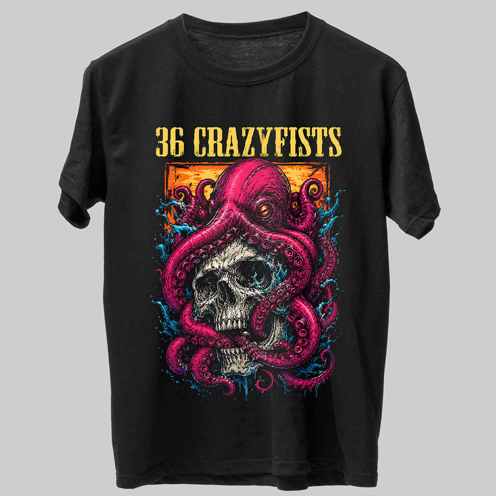 36 Crazyfists Heavy Metal Band Music Graphic Black Unisex T-Shirt