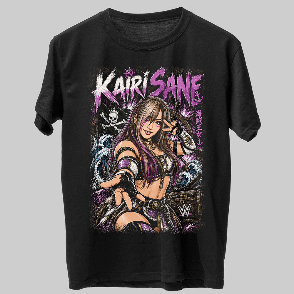 Kairi Sane WWE Wrestling Black Unisex T-Shirt