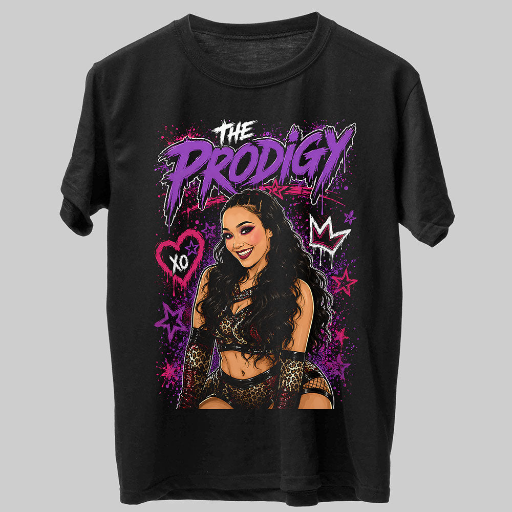 Roxanne Perez The Prodigy WWE Wrestling Black Unisex T-Shirt