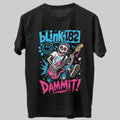 Blink 182 Punk Metal Band Music Graphic Black Unisex T-Shirt