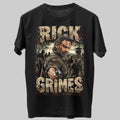 Rick Grimes The Walking Dead Graphic Black Unisex T-Shirt