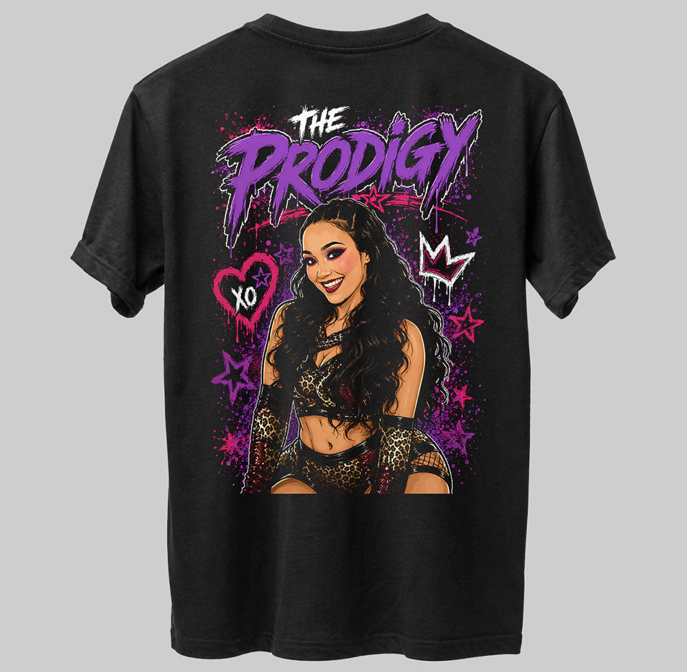 Roxanne Perez The Prodigy WWE Wrestling Black Unisex T-Shirt