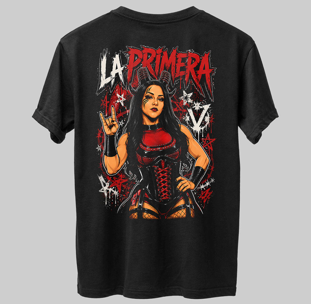 Stephanie Vaquer LA PRIMERA WWE Wrestling Black Unisex T-Shirt