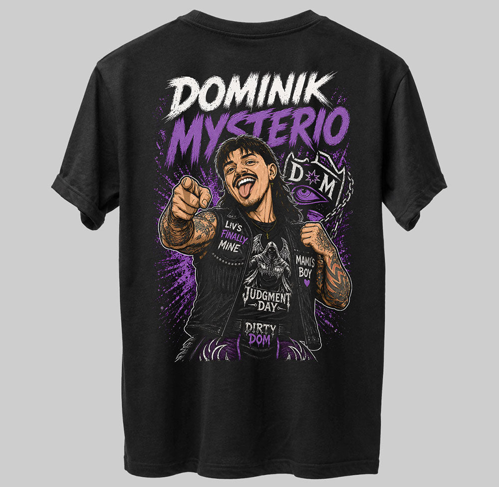 Dominik Mysterio Dirty Dom WWE Wrestling Black Unisex T-Shirt