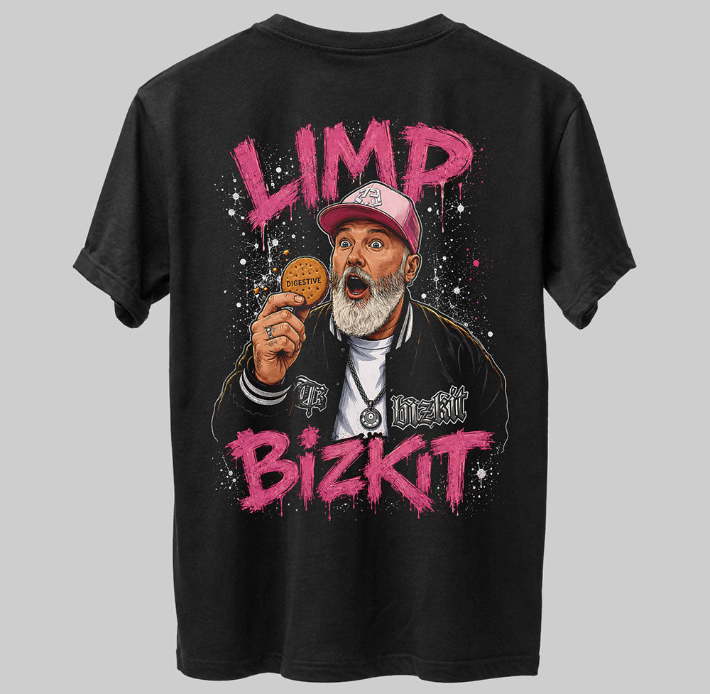 Limp Bizkit Fred Durst Heavy Metal Band Music Graphic Black Unisex T-Shirt