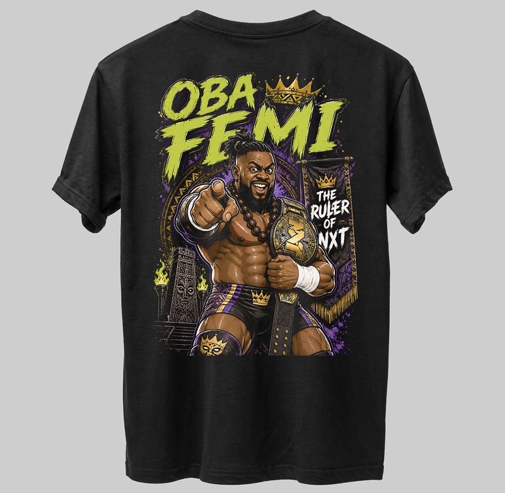 Oba Femi The Ruler WWE Wrestling Black Unisex T-Shirt