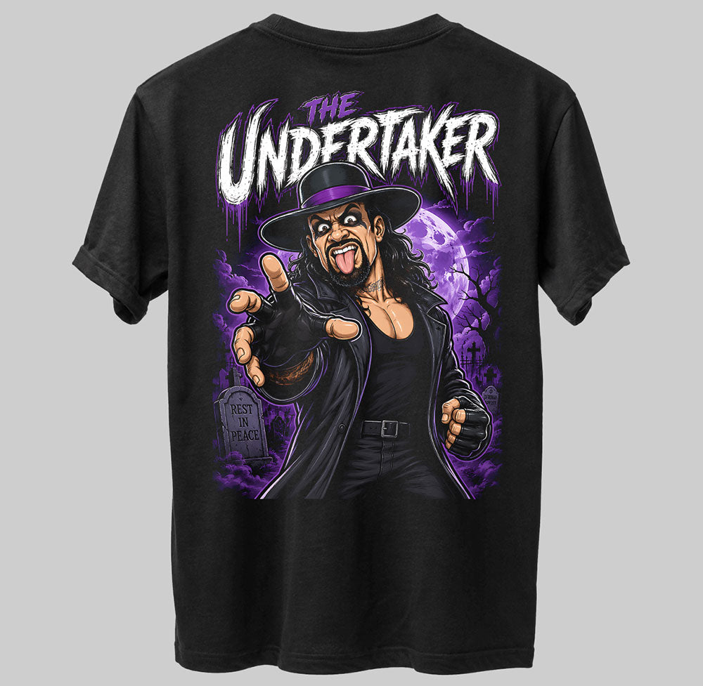The Undertaker Rest In Peace WWE Wrestling Black Unisex T-Shirt