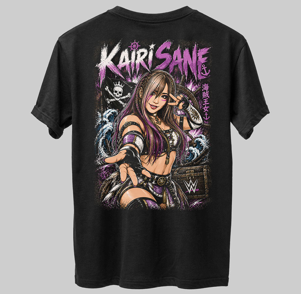 Kairi Sane WWE Wrestling Black Unisex T-Shirt