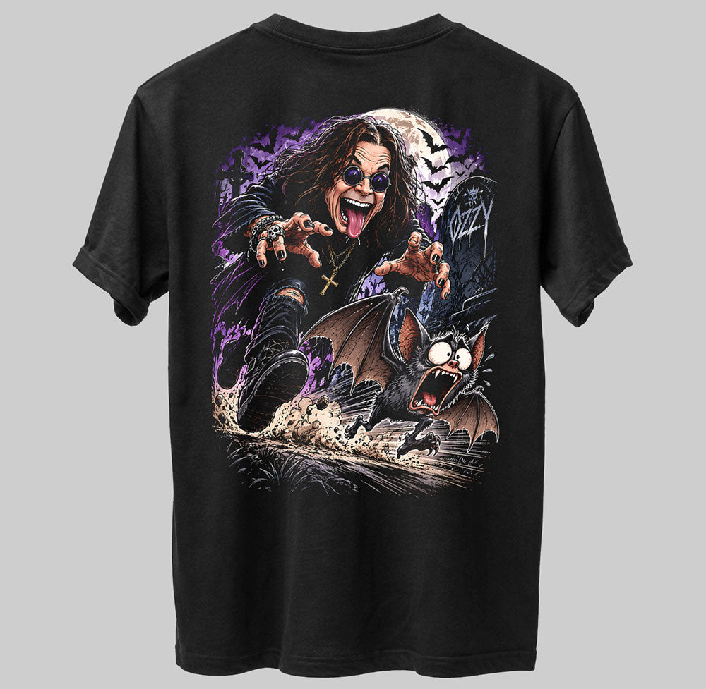 Ozzy Osbourne Heavy Metal Band Music Graphic Black Unisex T-Shirt