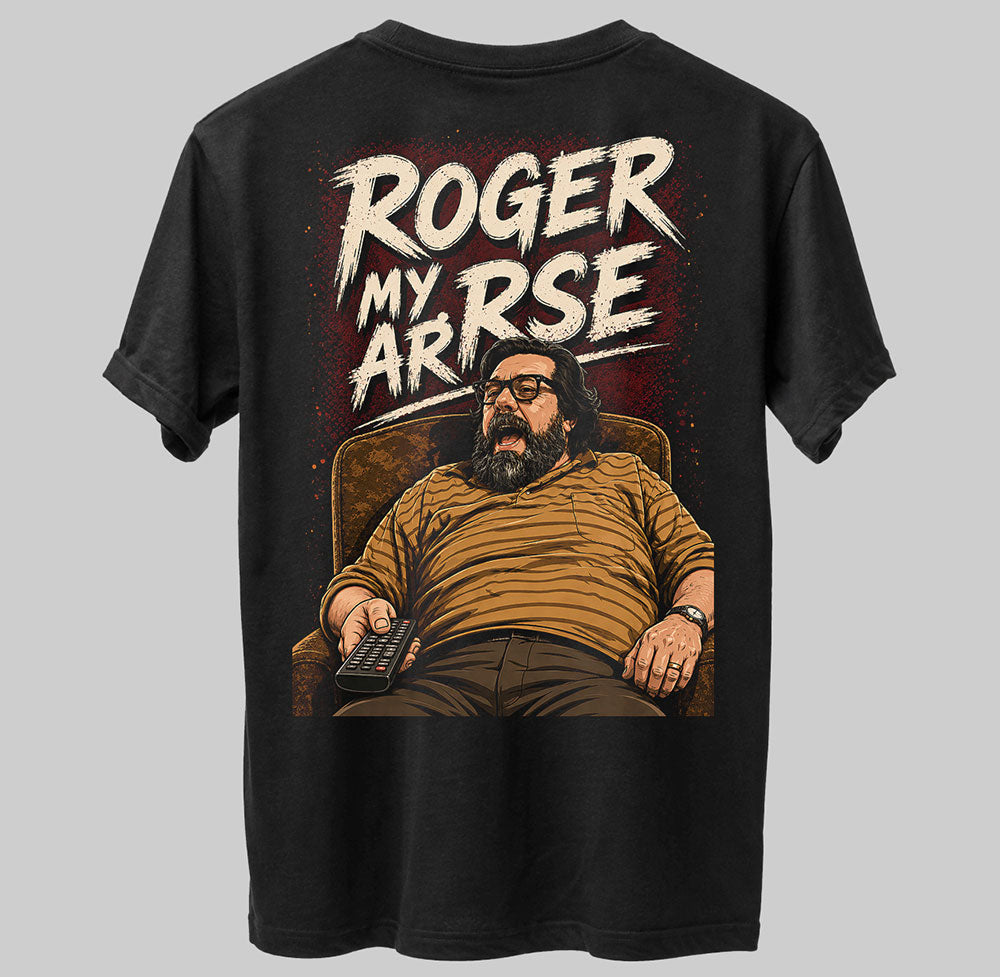 Jim Royle The Royle Family Funny Graphic Black Unisex T-Shirt