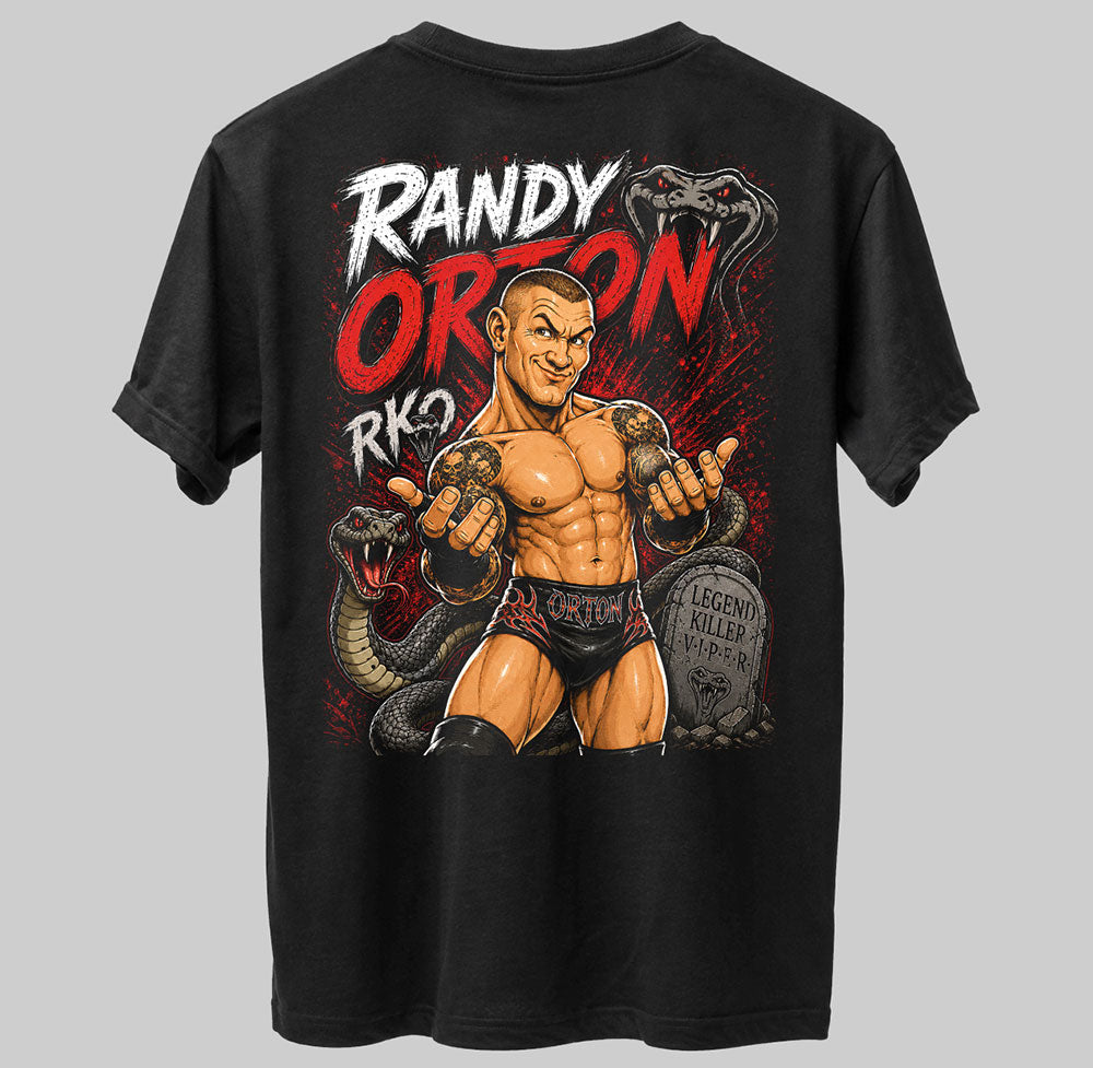 Randy Orton RKO WWE Wrestling Black Unisex T-Shirt