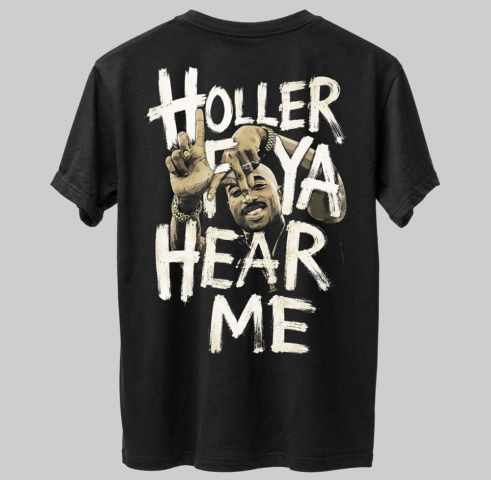 2Pac Hip Hop Rap Music Graphic Black Unisex T-Shirt
