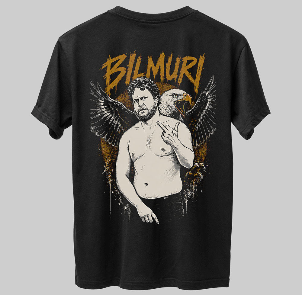 Bilmuri Heavy Metal Band Music Graphic Black Unisex T-Shirt