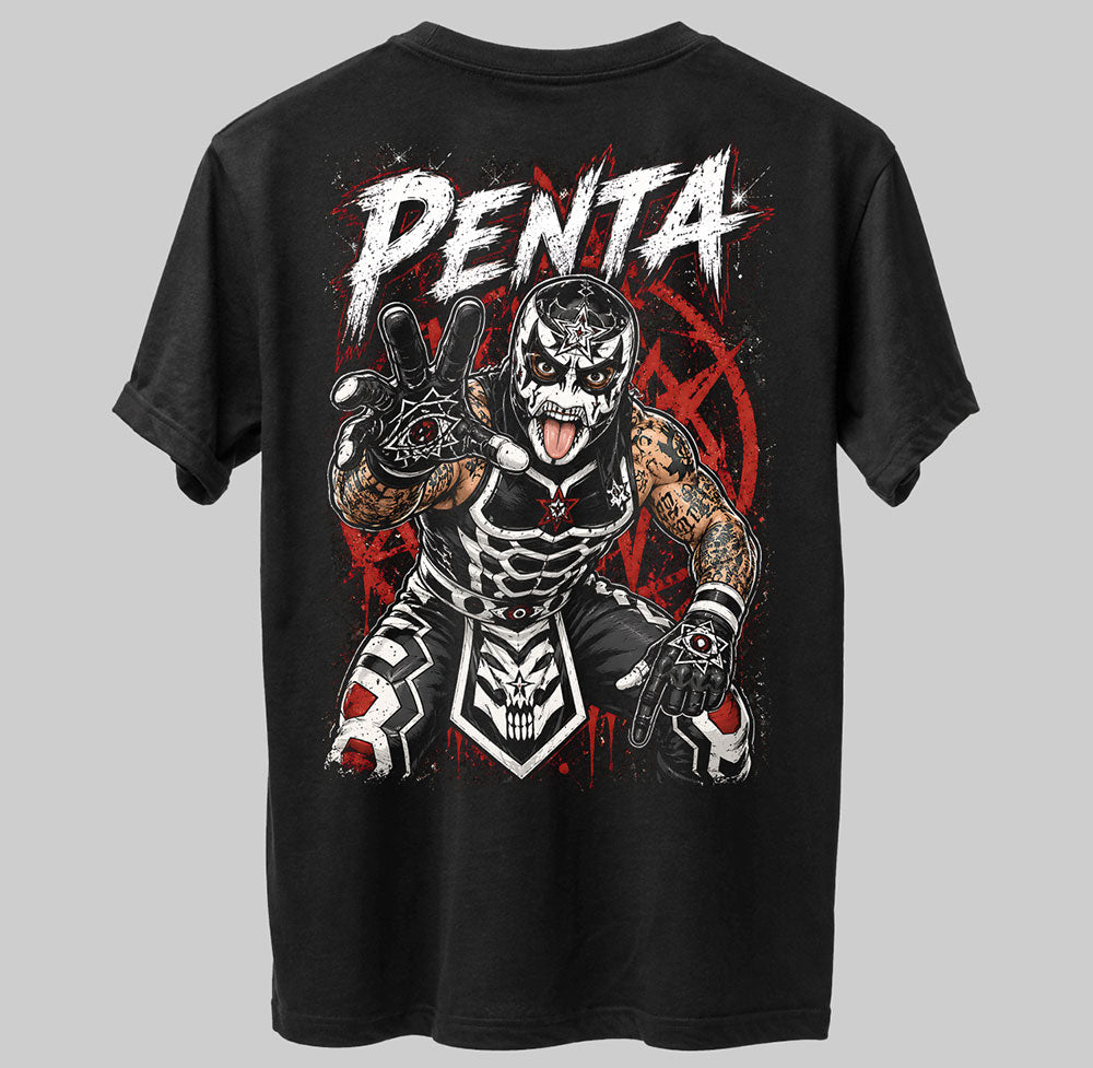 Penta Cero Miedo Lucha Libre WWE Wrestling Black Unisex T-Shirt