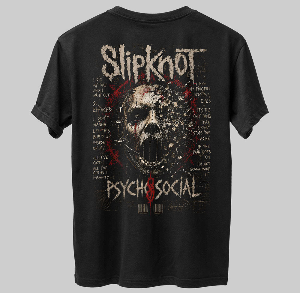 Slipknot Heavy Metal Band Music Graphic Black Unisex T-Shirt