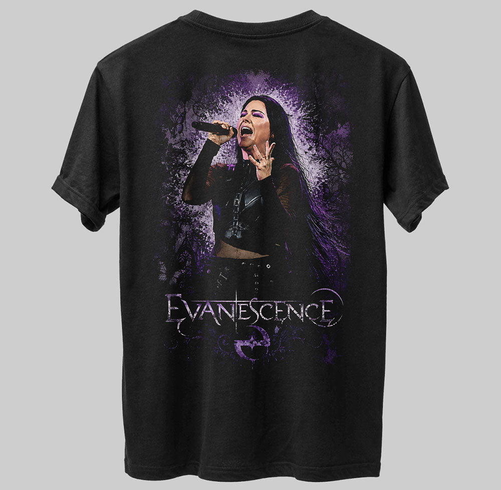 Evanescence Heavy Metal Gothic Band Music Graphic Black Unisex T-Shirt