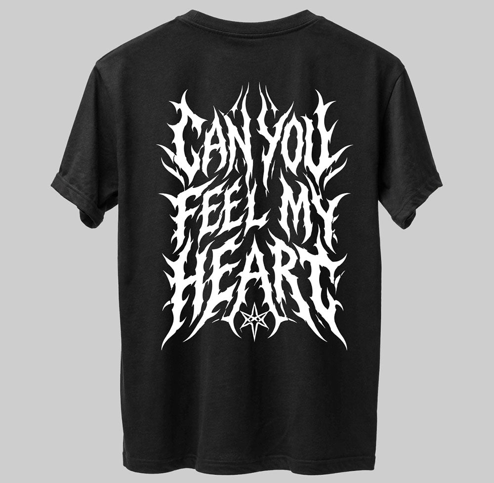 Bring Me The Horizon Can You Feel My Heart Heavy Metal Band Music Graphic Black Unisex T-Shirt
