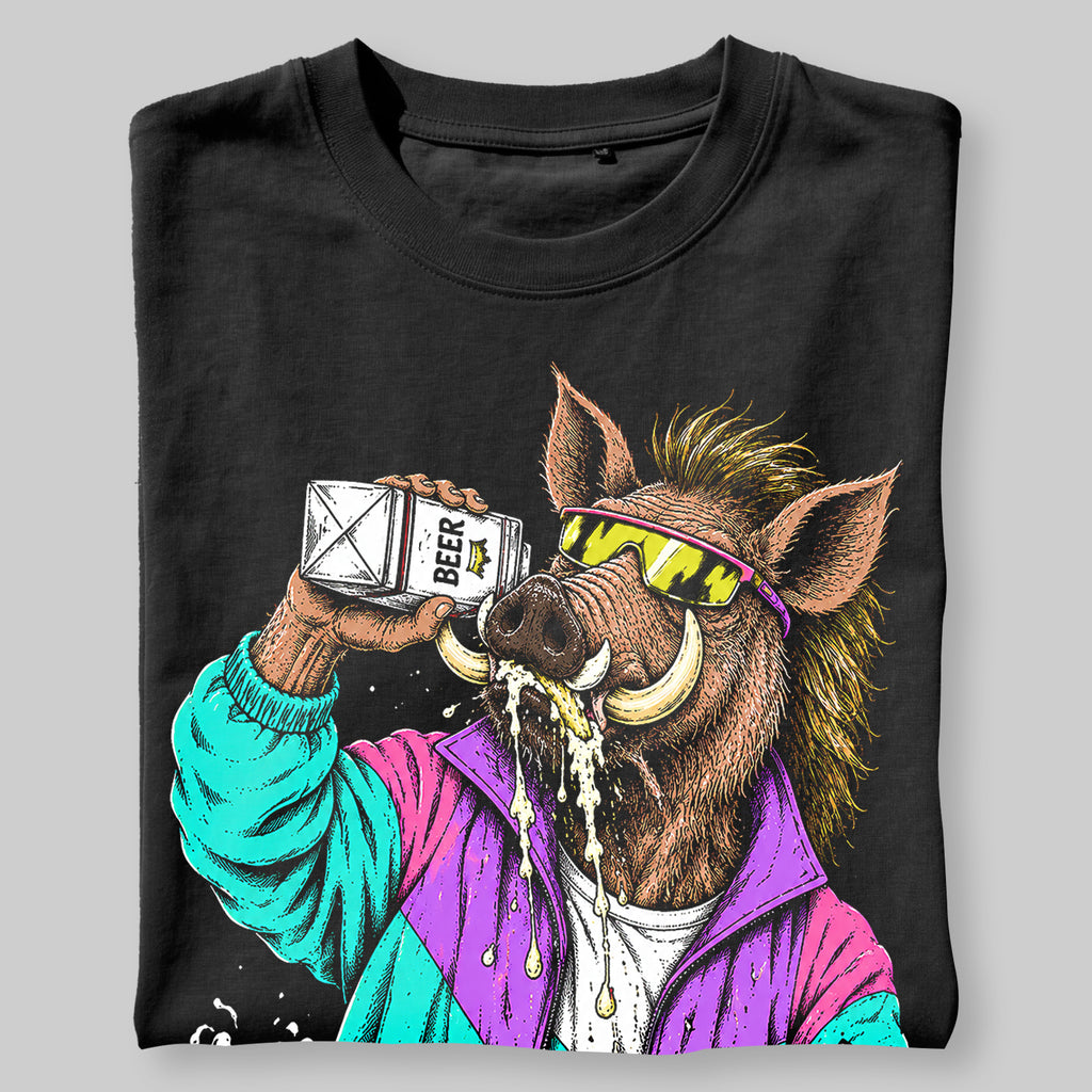 Bilmuri HOG MAN Heavy Metal Band Music Graphic Black Unisex T-Shirt