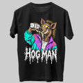 Bilmuri HOG MAN Heavy Metal Band Music Graphic Black Unisex T-Shirt