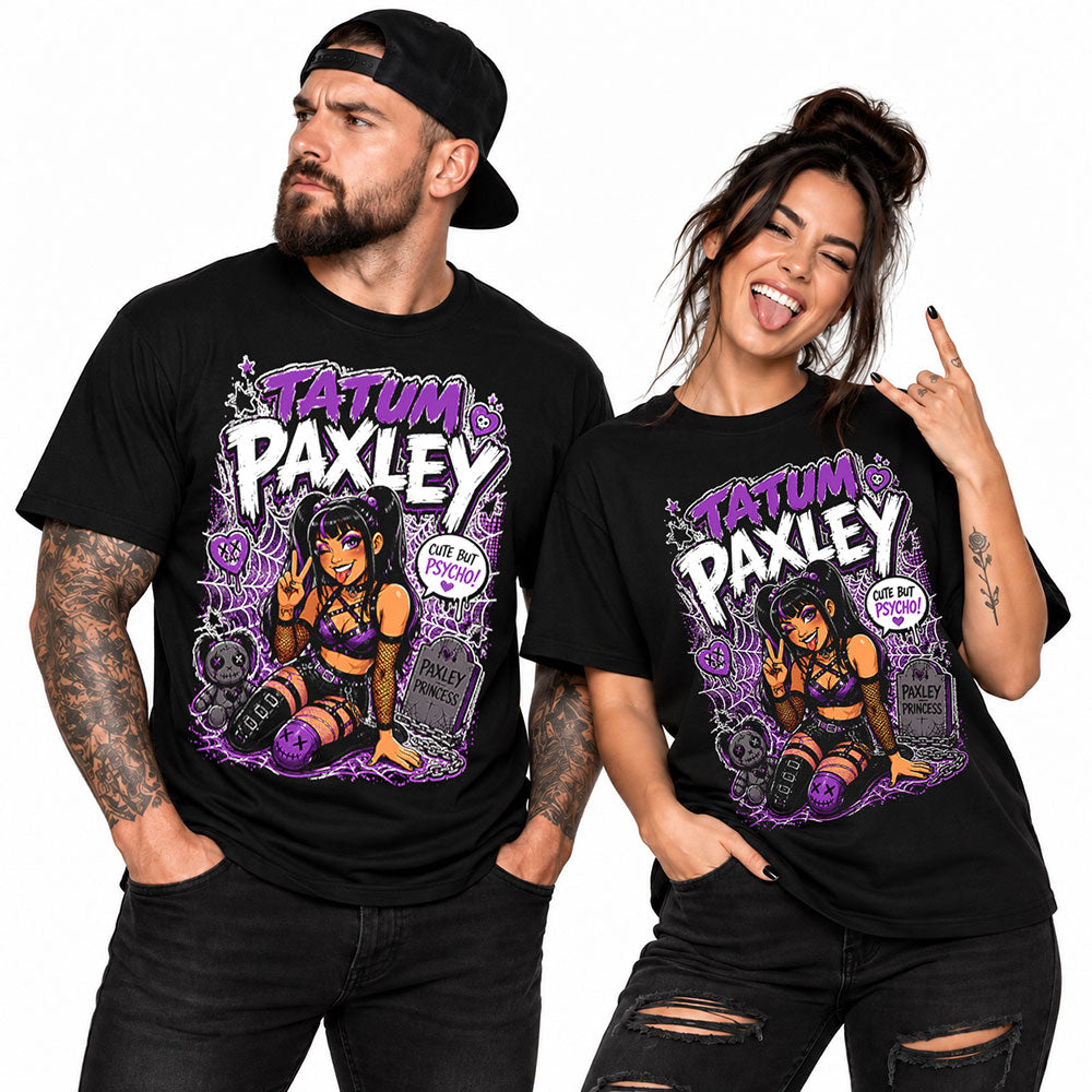 Tatum Paxley WWE Wrestling Black Unisex T-Shirt