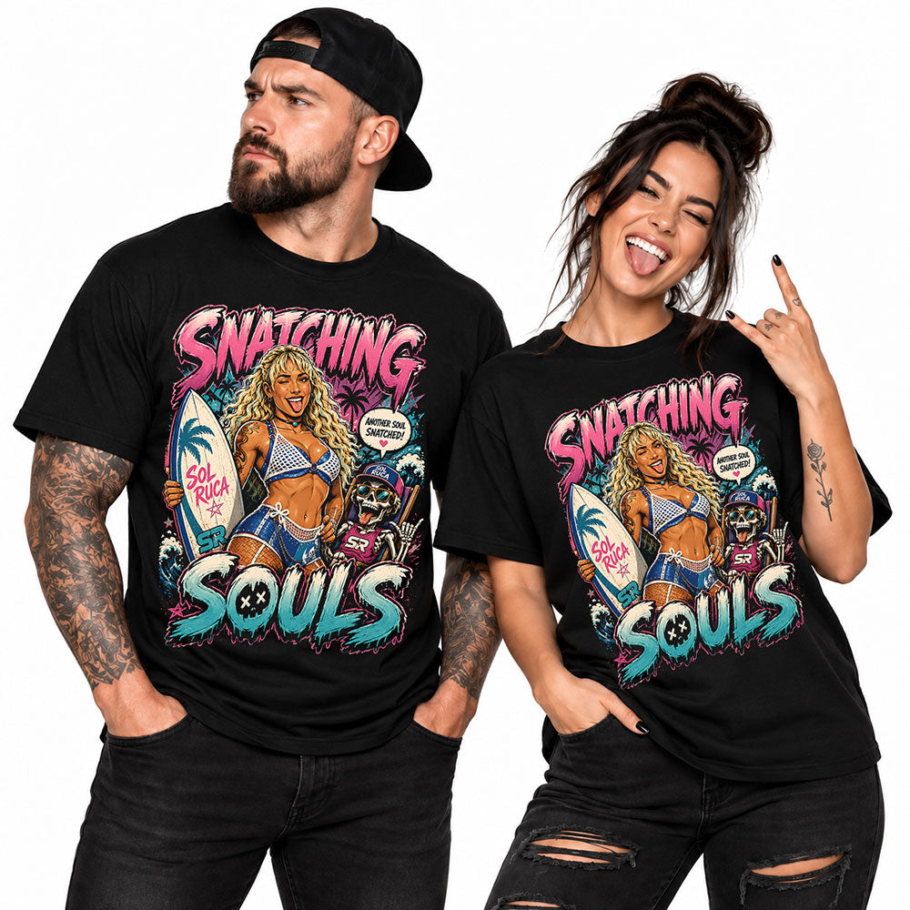 Sol Ruca Sol Snatcher WWE Wrestling Black Unisex T-Shirt